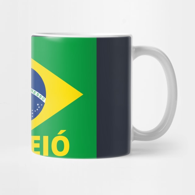Maceió City in Brazilian Flag by aybe7elf